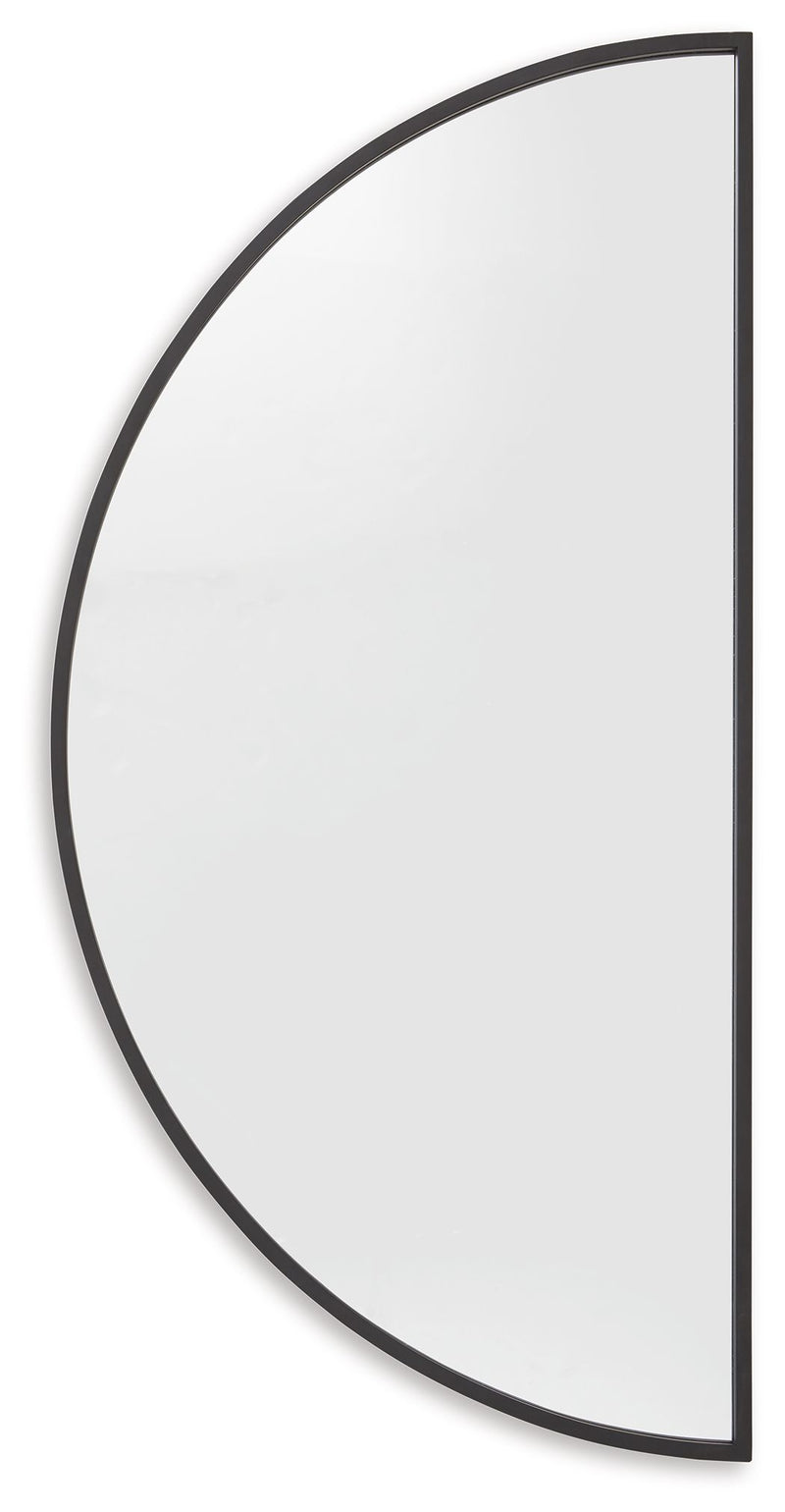 Denlow - Accent Mirror - Black - R&R Furniture Gallery (Fountain Valley, CA)