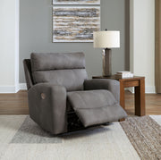 Next-Gen Durapella - Power Recliner With Adj Headrest - R&R Furniture Gallery (Fountain Valley, CA)