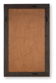 Advin - Accent Mirror - Dark Brown - R&R Furniture Gallery (Fountain Valley, CA)