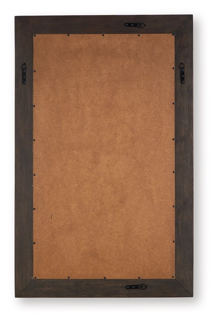 Advin - Accent Mirror - Dark Brown - R&R Furniture Gallery (Fountain Valley, CA)
