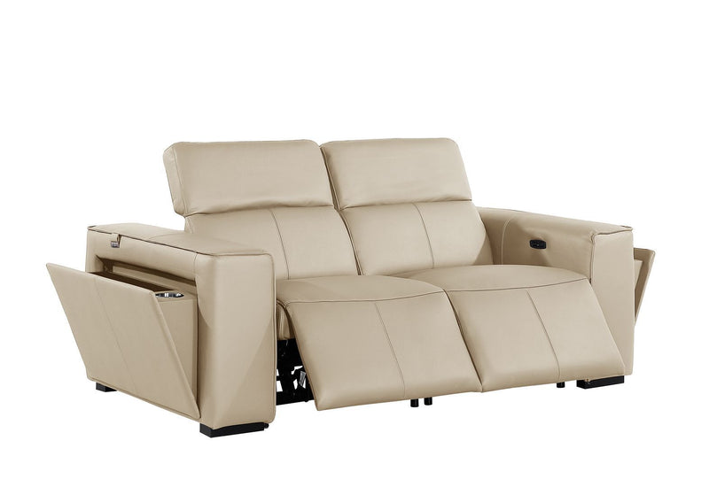 1224 - 6-Piece Modular Power Reclining Sofa, Loveseat & Chair Set In With 5 Power Recliners & Power Headrests