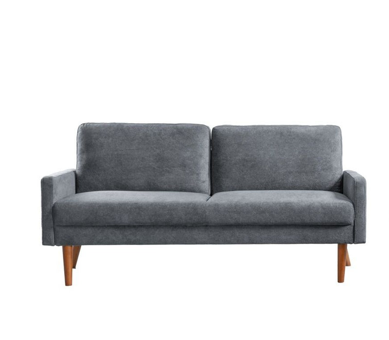 Sofa, European Style With Sleek Design, Modern & Vintage Flair, Upholstered 3 Seater Couch - R&R Furniture Gallery (Fountain Valley, CA)