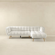 Addison - L Shape Sectional Sofa Tufted - R&R Furniture Gallery (Fountain Valley, CA)
