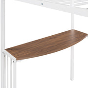 Bunk Bed With Desk, Ladder And Quality Slats For Bedroom - R&R Furniture Gallery (Fountain Valley, CA)
