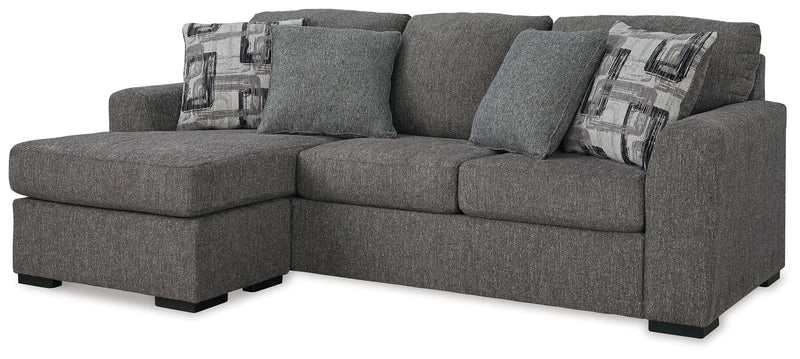 Gardiner - Sofa Chaise - Pewter - R&R Furniture Gallery (Fountain Valley, CA)
