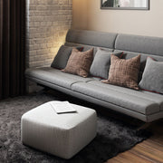 Nate - Handcrafted Square Pouf - R&R Furniture Gallery (Fountain Valley, CA)
