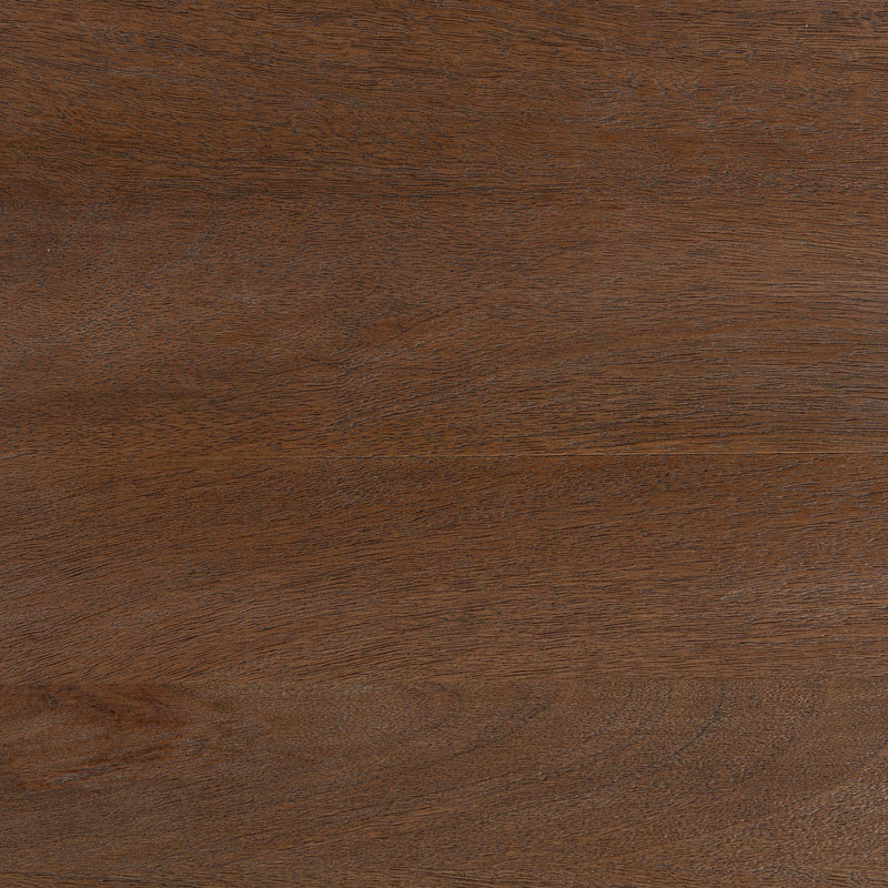 Classic Home Glendale dining table in toasted chestnut wood, showcasing a sturdy rectangular design with a smooth finish.