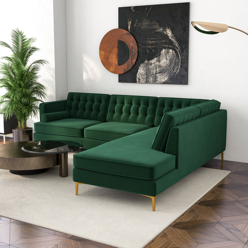 Brooke - Modern Design Sectional Sofa - R&R Furniture Gallery (Fountain Valley, CA)