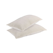 Danica quilted sham by Classic Home featuring a soft, textured fabric with intricate stitching for a cozy bedroom decor.