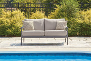 Ocean Beach - Loveseat With Cushion - Gray - R&R Furniture Gallery (Fountain Valley, CA)