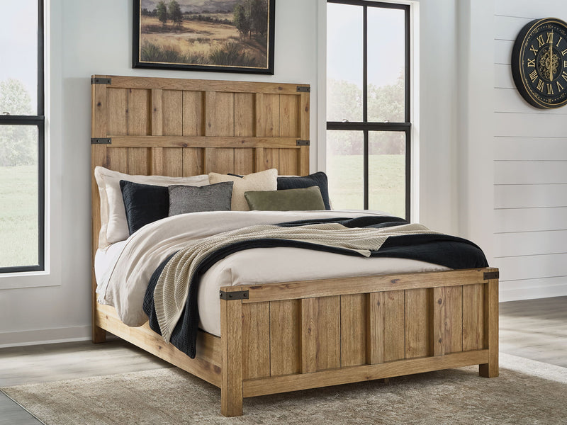 Ridgester - Panel Bed - R&R Furniture Gallery (Fountain Valley, CA)