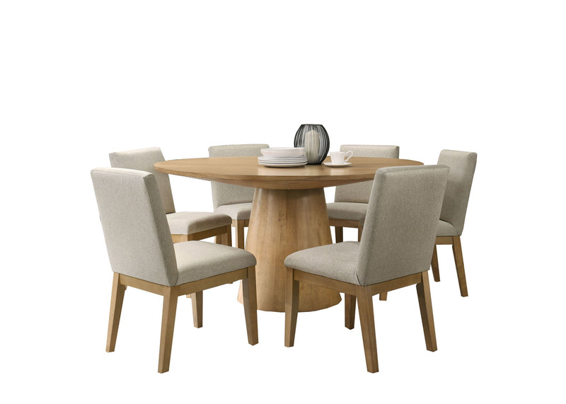 Jasper - Round Dining Table Set - R&R Furniture Gallery (Fountain Valley, CA)