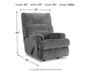 Man Fort - Rocker Recliner - R&R Furniture Gallery (Fountain Valley, CA)