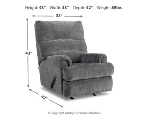 Man Fort - Rocker Recliner - R&R Furniture Gallery (Fountain Valley, CA)