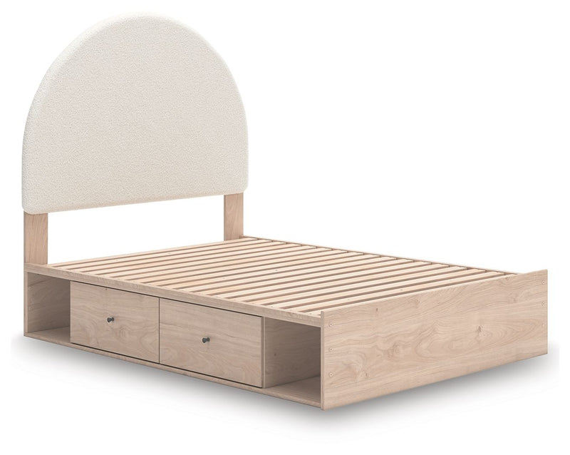 Arloster - Upholstered Panel Bed - R&R Furniture Gallery (Fountain Valley, CA)