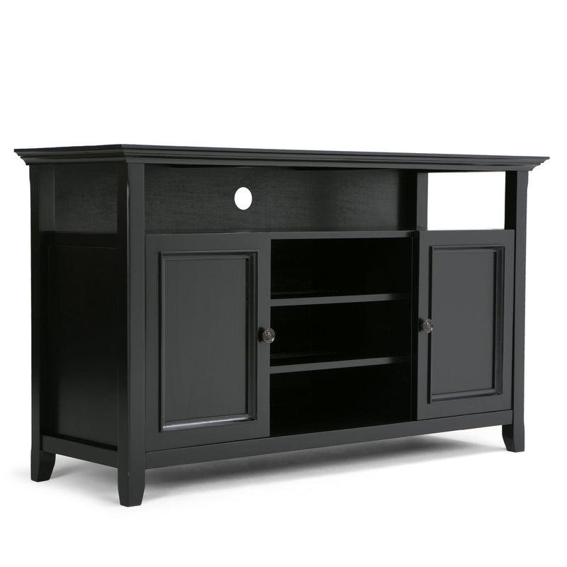 Amherst - TV Media Stand, Handcrafted - R&R Furniture Gallery (Fountain Valley, CA)