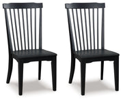 Greddinton - Dining Room Side Chair (Set of 2) - R&R Furniture Gallery (Fountain Valley, CA)