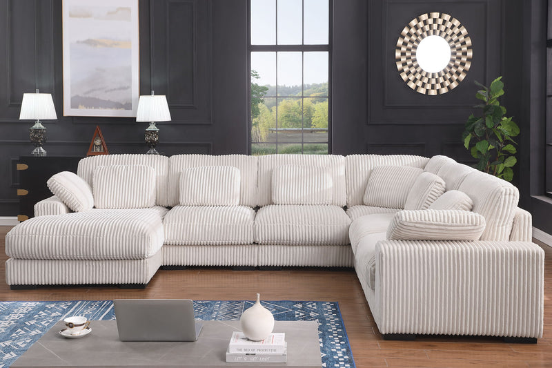 Nadine - Modular Corner Sectional Sofa With Left Facing Chaise - R&R Furniture Gallery (Fountain Valley, CA)