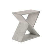 Contemporary 8th Street accent side table with sleek design and wooden finish, perfect for modern living spaces.
