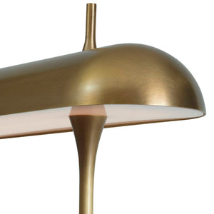 Papyrus - Desk Lamp - Brass / Brown / Gold