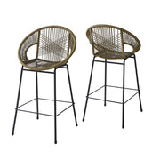 Ferrara - Outdoor Patio Barstool (Set of 2) - R&R Furniture Gallery (Fountain Valley, CA)