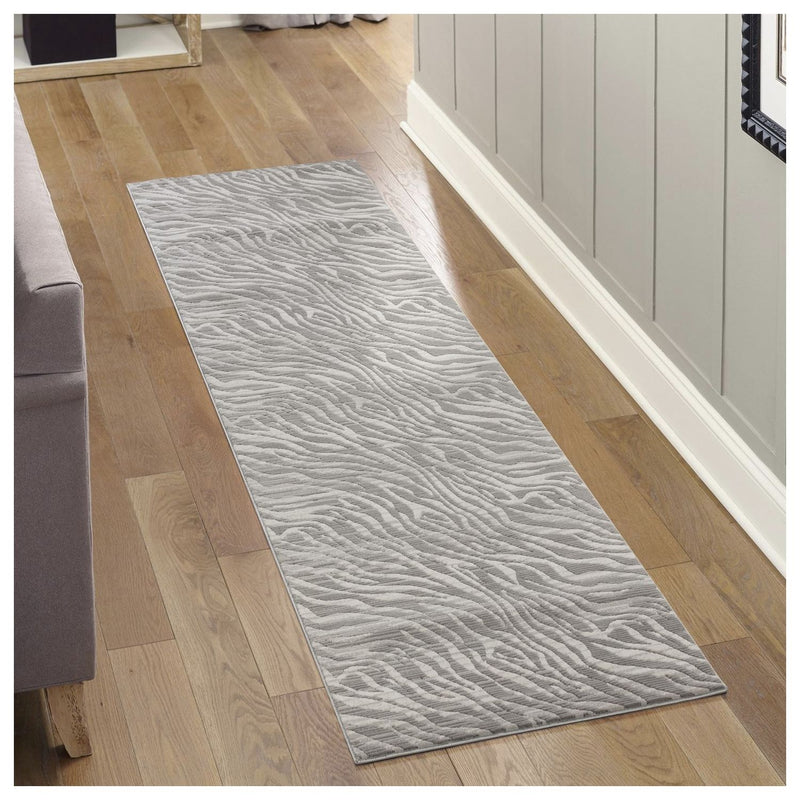 Geometrix - Contemporary Rug With Geometric 3D Effect - R&R Furniture Gallery (Fountain Valley, CA)