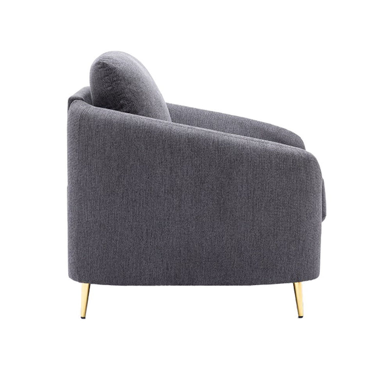 Yuina - Loveseat - Gray Linen - R&R Furniture Gallery (Fountain Valley, CA)