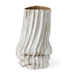 Puddle - Vase - Brown / White