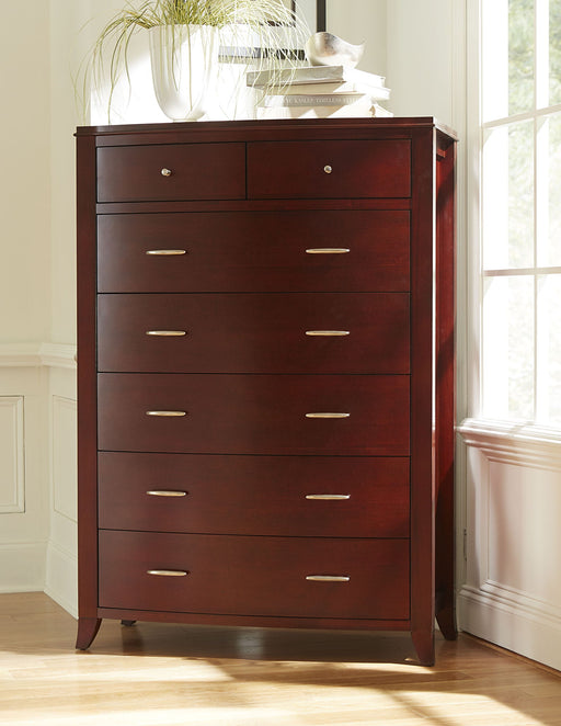 Brighton Seven Drawer Chest in Cinnamon (2024) - R&R Furniture Gallery (Fountain Valley, CA)