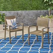 Outdoor Dining Chair, Stacking Design For Patio - R&R Furniture Gallery (Fountain Valley, CA)