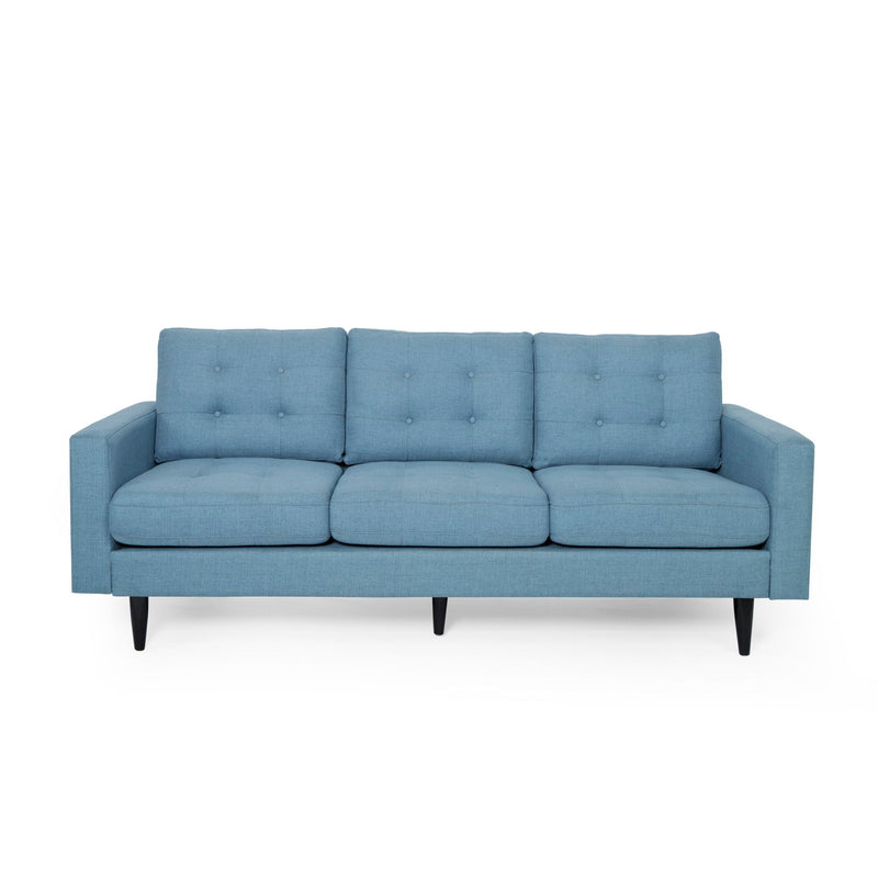 Jenny - Contemporary Tufted Fabric 3 Seater Sofa - R&R Furniture Gallery (Fountain Valley, CA)