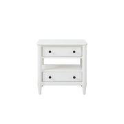 Open Nightstand With 2 Drawers - R&R Furniture Gallery (Fountain Valley, CA)