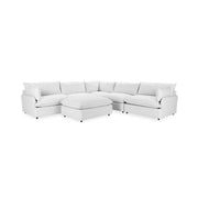 Caplan - 6 Piece Modular Sectional With Ottoman - R&R Furniture Gallery (Fountain Valley, CA)