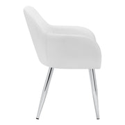 Dining Side Chair, Upholstered For Dining Room, Contemporary & Modern (Set of 2) - R&R Furniture Gallery (Fountain Valley, CA)