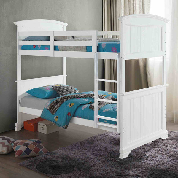 Albano - Twin/Twin Bunk Bed, White