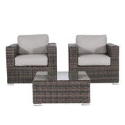 Wicker Seating Group Set With Table And Cushions - R&R Furniture Gallery (Fountain Valley, CA)