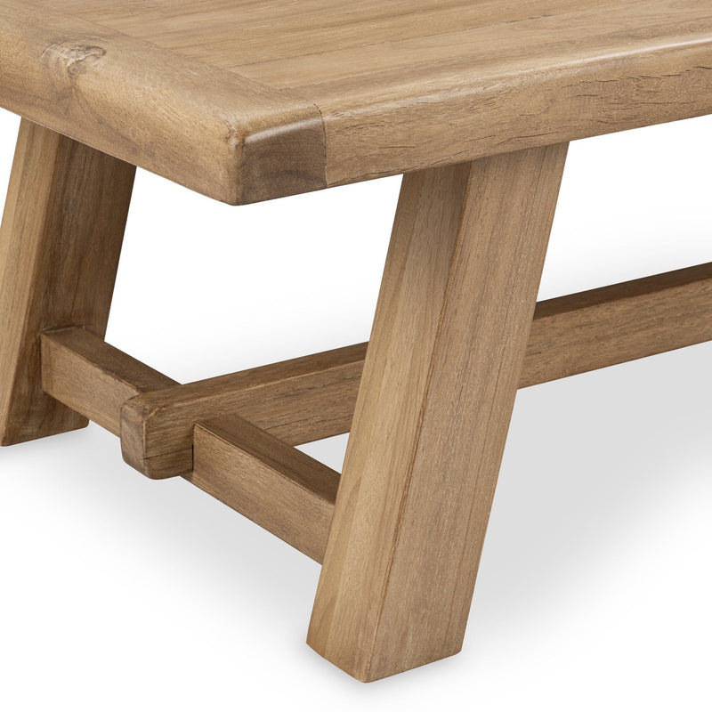 Valen - Reclaimed Wood Coffee Table - Sand Washed - R&R Furniture Gallery (Fountain Valley, CA)