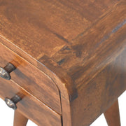 Curved Nightstand, - R&R Furniture Gallery (Fountain Valley, CA)