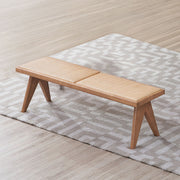 Velentina - Bench - Rattan & Natural - R&R Furniture Gallery (Fountain Valley, CA)