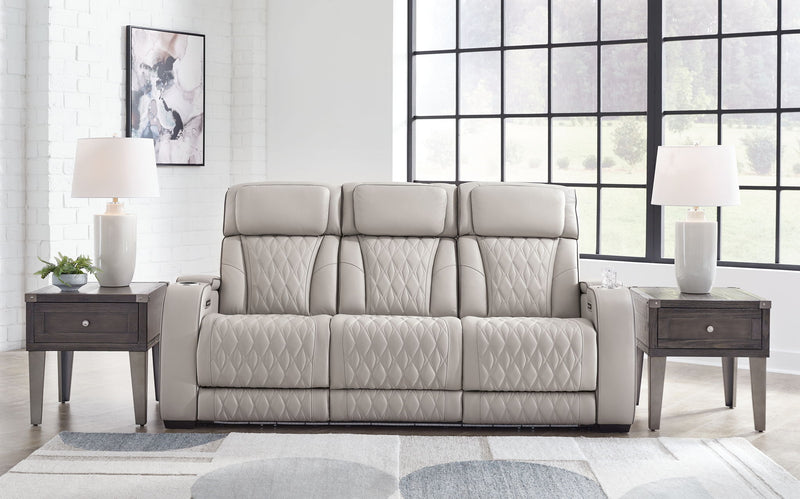 Boyington - Power Reclining Sofa With Adj Headrest - R&R Furniture Gallery (Fountain Valley, CA)