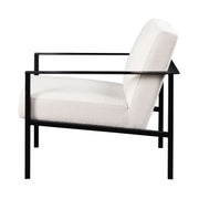 Millie - Stationary Accent Chair - Off White - R&R Furniture Gallery (Fountain Valley, CA)