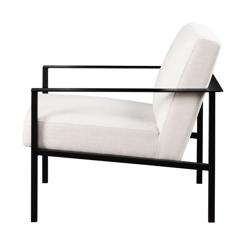 Millie - Stationary Accent Chair - Off White - R&R Furniture Gallery (Fountain Valley, CA)