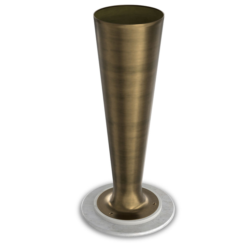 Nicollette - Side Table - Antique Brass - R&R Furniture Gallery (Fountain Valley, CA)