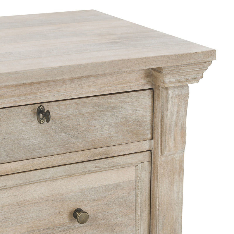 Adelaide - 9 Drawer Dresser - Natural Cream Wash - R&R Furniture Gallery (Fountain Valley, CA)