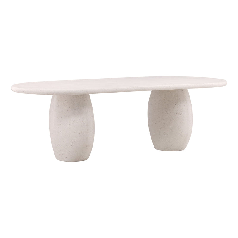 Imogen - Outdoor Dining Table - Ivory