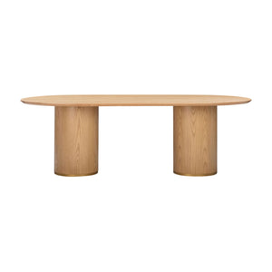 Brandy - Oval Dining Table - Natural - R&R Furniture Gallery (Fountain Valley, CA)