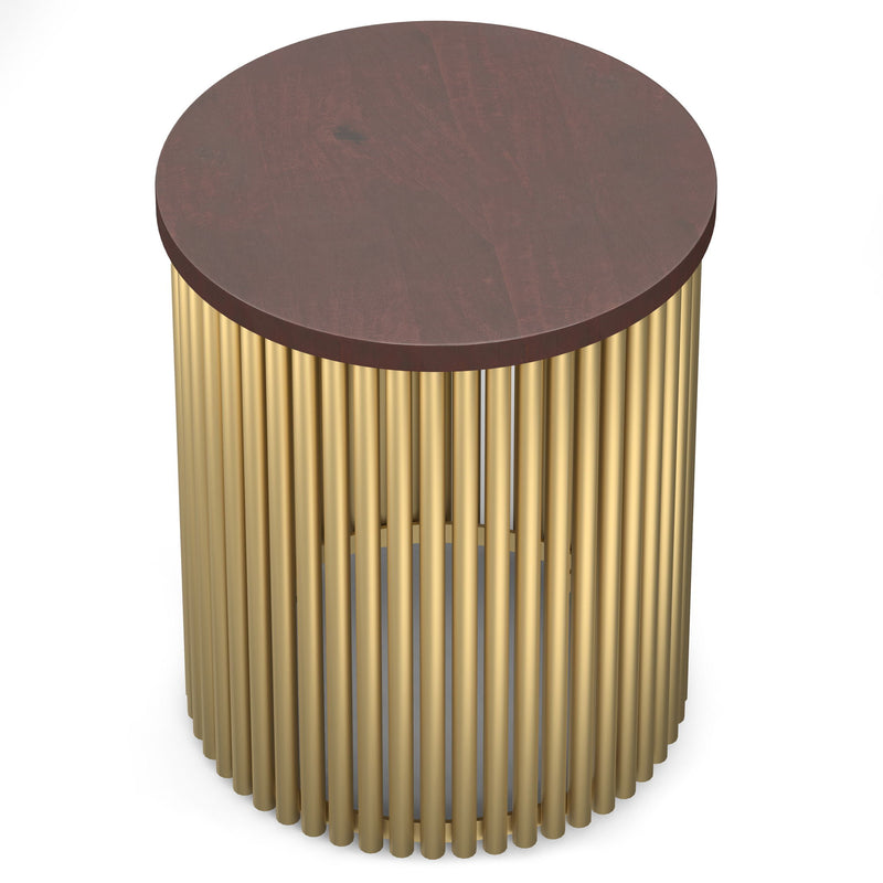 Demy - Handcrafted Metal Accent Table - R&R Furniture Gallery (Fountain Valley, CA)