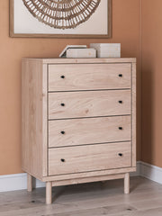 Arloster - Four Drawer Chest - Tan - R&R Furniture Gallery (Fountain Valley, CA)