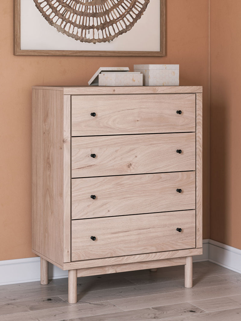 Arloster - Four Drawer Chest - Tan - R&R Furniture Gallery (Fountain Valley, CA)