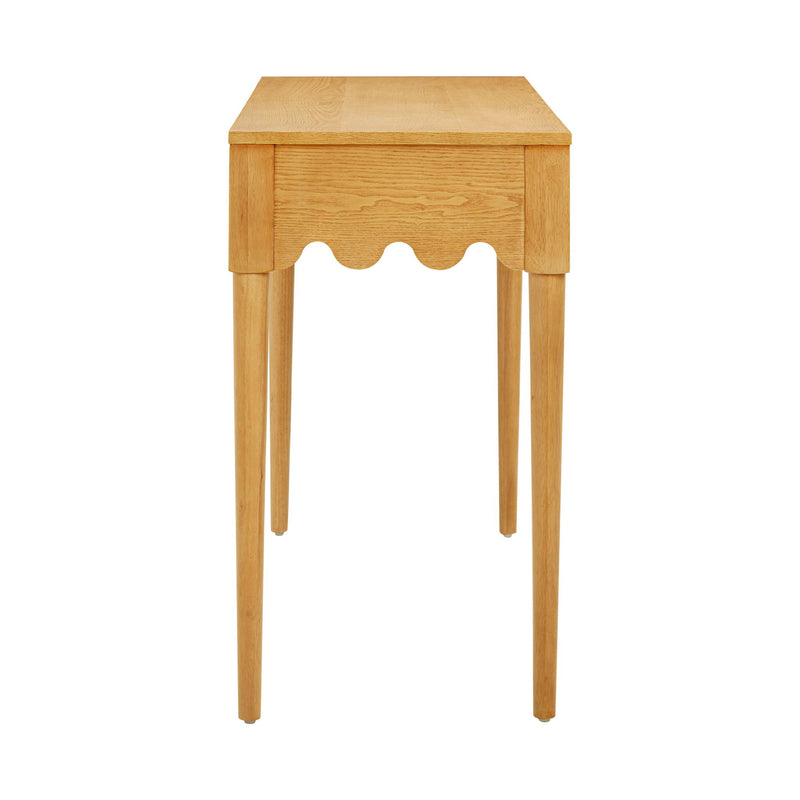 TOV Furniture Oodle writing desk with sleek wooden surface and modern design, ideal for home office or workspace.